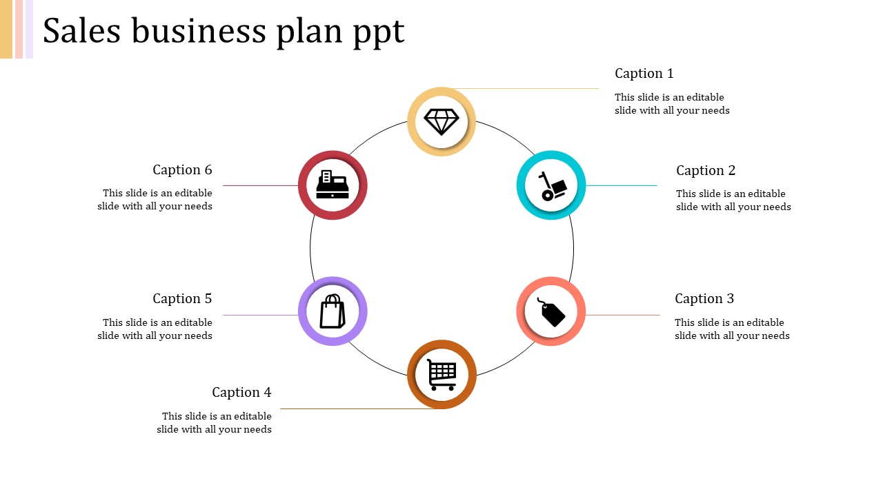Sales Business Plan Template PowerPoint presentation